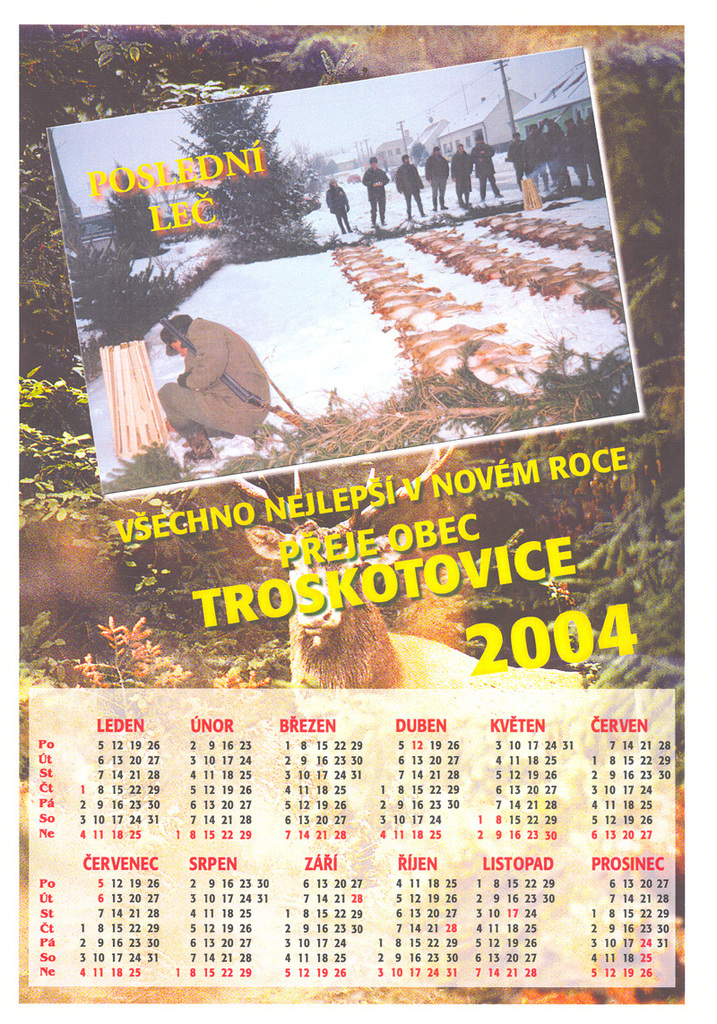 Kalendář 2004